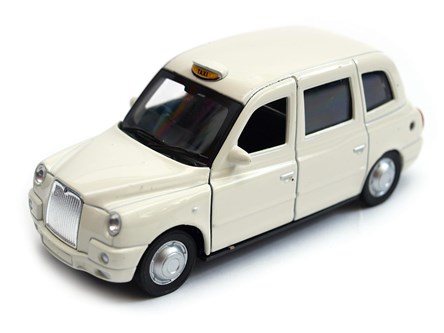 WELLY 1:34 Austin FX4 London Taxi biały