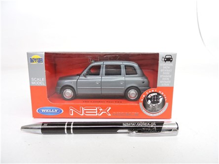 WELLY 1:34 Austin FX4 London Taxi szary