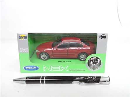 WELLY 1:34 BMW 535i czerwony
