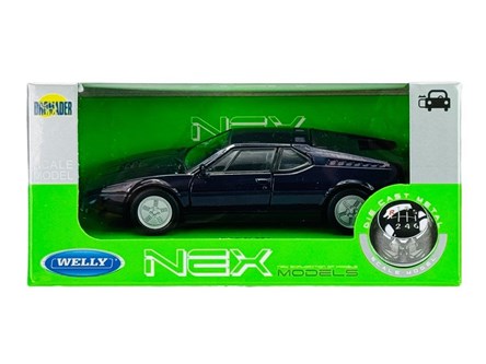 WELLY 1:34 BMW M1 granatowy
