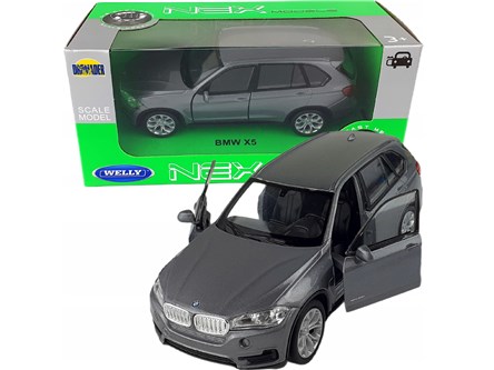 WELLY 1:34 BMW X5 srebrny