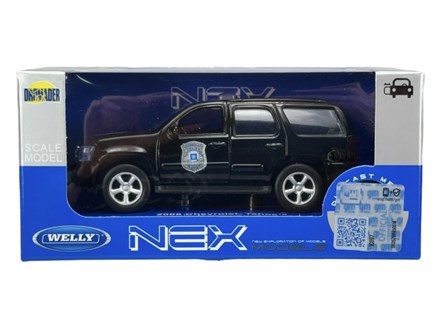 WELLY 1:34 Chevrolet Tahoe 2008 czarny
