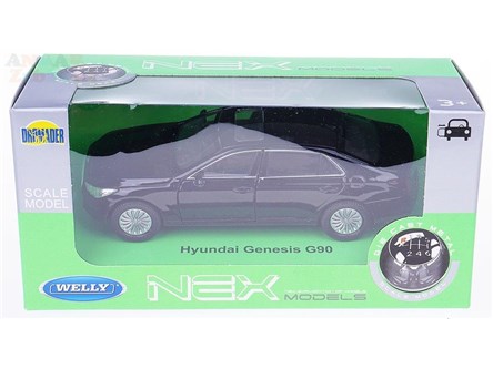 WELLY 1:34 Genesis G90 czarny