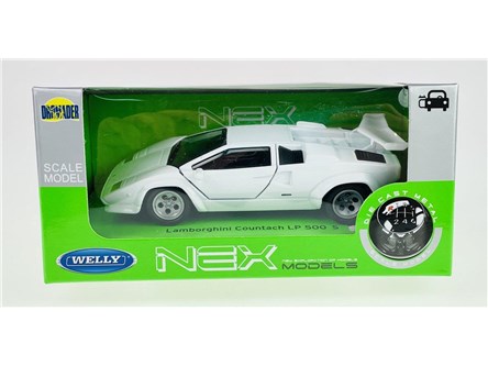 WELLY 1:34 Lamborghini Countach LP 500 biały