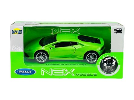 WELLY 1:34 Lamborghini Huracan Coupe zielony