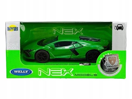 WELLY 1:34 Lamborghini Revuelto zielony