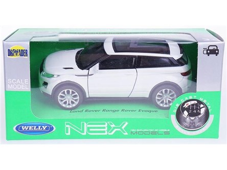 WELLY 1:34 Land Rover Range Evoque biały