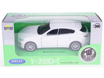 WELLY 1:34 Maserati Levante biały