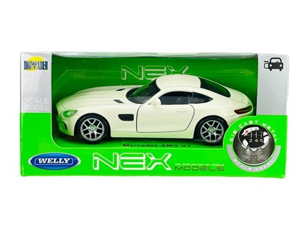 WELLY 1:34 Mercedes-AMG GT biały