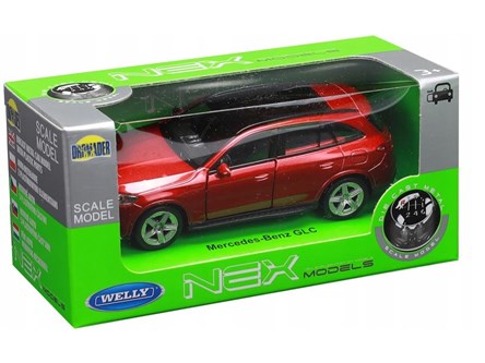 WELLY 1:34 Mercedes-Benz  GLC czerwony