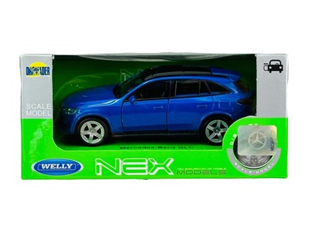 WELLY 1:34 Mercedes-Benz  GLC niebieski
