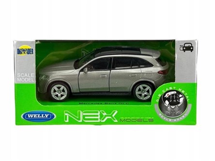 WELLY 1:34 Mercedes-Benz  GLC srebrny