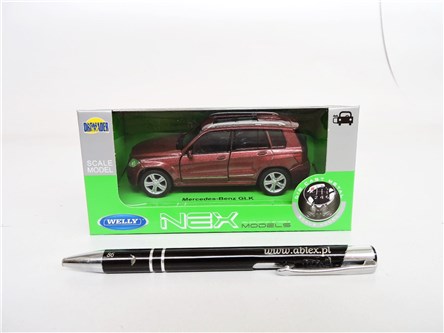 WELLY 1:34 Mercedes-Benz GLK bordo