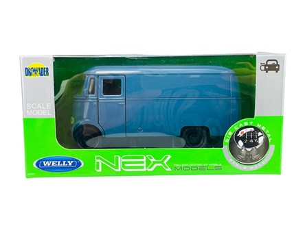 WELLY 1:34 Mercedes-Benz L319 niebieski