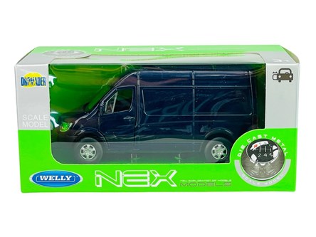 WELLY 1:34 Mercedes-Benz Sprinter Panel Van granat