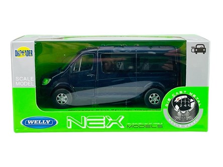 WELLY 1:34 Mercedes-Benz Sprinter Traveliner grana