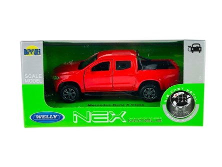 WELLY 1:34 Mercedes-Benz X-Class czerwony
