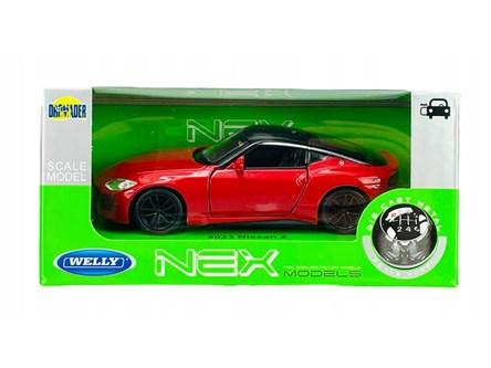 WELLY 1:34 Nissan Z 2023 czerwony
