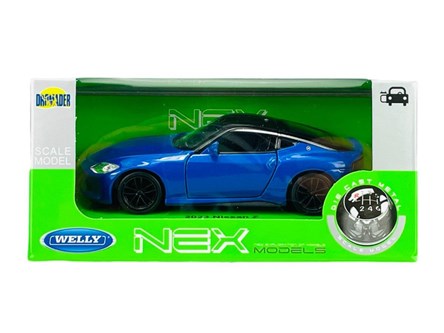 WELLY 1:34 Nissan Z 2023 niebieski