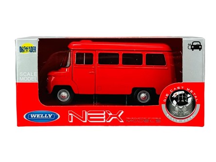 WELLY 1:34 Nysa 522 czerwona