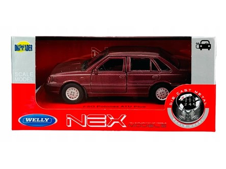 WELLY 1:34 Polonez FSO ATU Plus bordowy