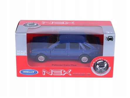 WELLY 1:34 Polonez Caro Plus granatowy