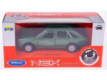 WELLY 1:34 Polonez Caro Plus zielony
