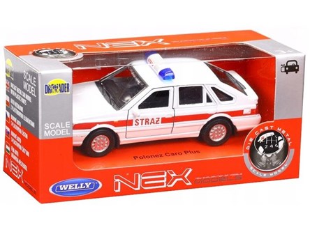 WELLY 1:34 Polonez Caro Plus straż biała