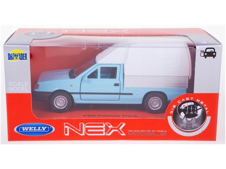WELLY 1:34 Polonez FSO Truck turkusowy