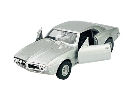 WELLY 1:34 Pontiac Firebird 1967 srebrny