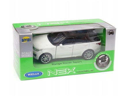 WELLY 1:34 Range Rover Sport biały
