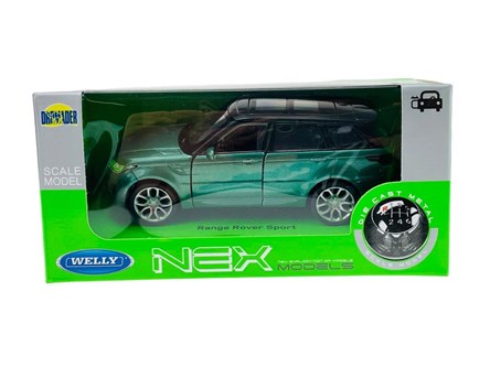 WELLY 1:34 Range Rover Sport zielony