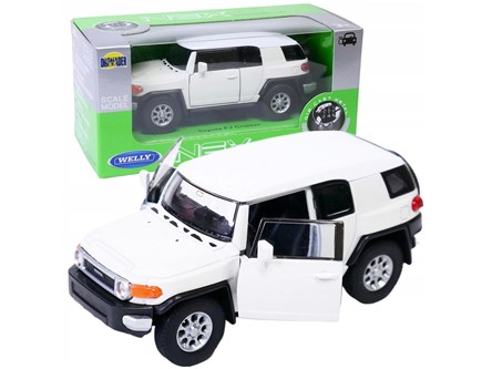 WELLY 1:34 Toyota FJ Cruiser biała