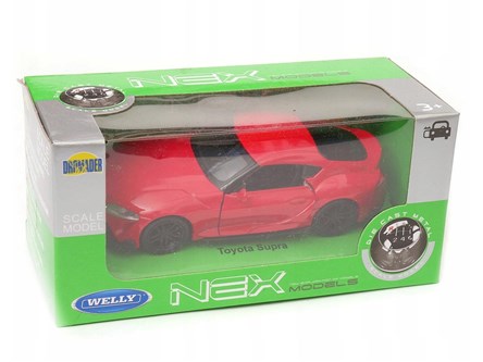 WELLY 1:34 Toyota GR supra czerwona