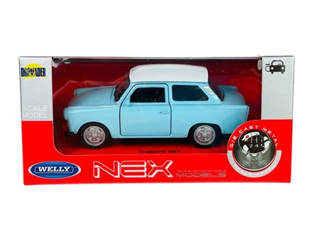 WELLY 1:34 Trabant 601 niebieski