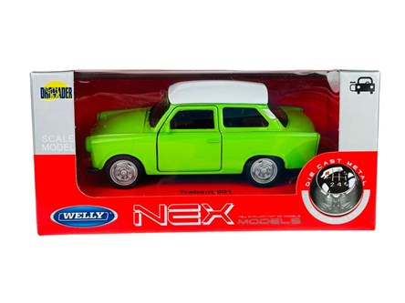 WELLY 1:34 Trabant 601 zielony