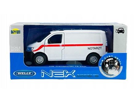 WELLY 1:34 VW Transporter T6 VAN Notarzt