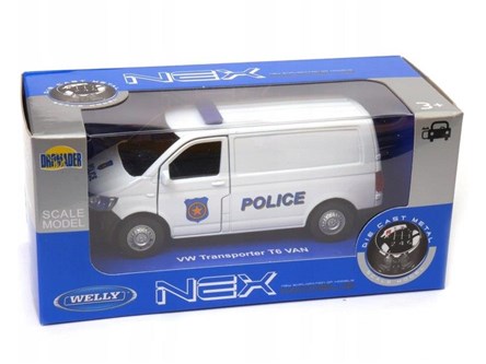 WELLY 1:34 VW Transporter T6 VAN Police