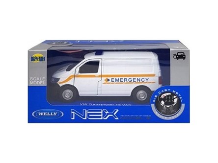 WELLY 1:34 VW Transporter T6 VAN emergency