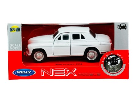 WELLY 1:34 Warszawa 224 biała