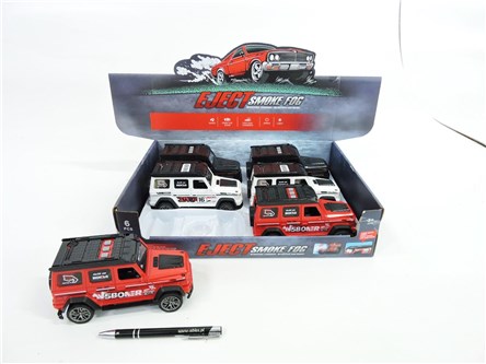 AST. SAMOCHÓD terenowy, św/dźw/dym, 16 cm,  displ.