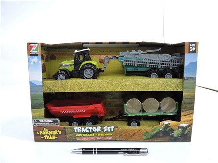 TRAKTOR 15 cm, z masz rol. 4pak, św. dź.,    kart.