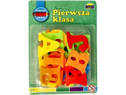 Literki magnetyczne na blistrze