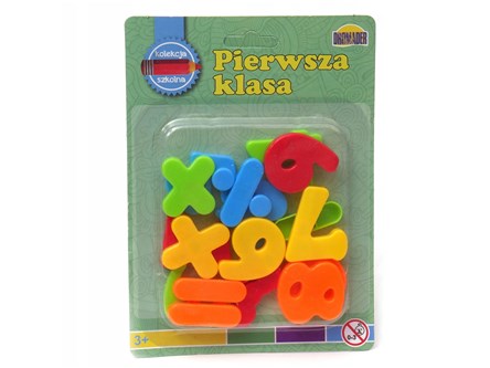 Cyferki magnetyczne na blistrze