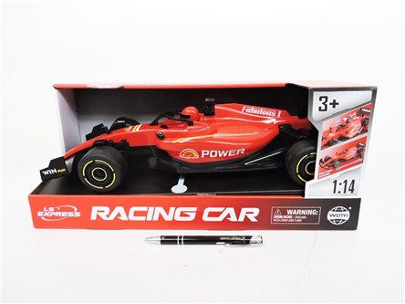 SAMOCHÓD FORMUŁA czerwony, kart