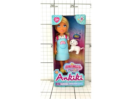 LALKA MINI Z PIESKIEM W PUDEŁKU