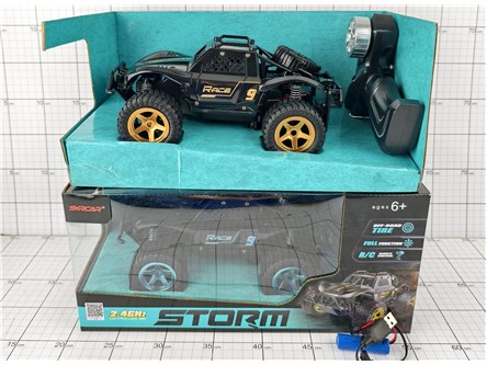 SAMOCHÓD BUGGY NA RADIO+PAKIET czarny