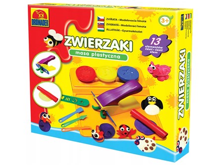 MASA PLASTYCZNA - ZWIERZAKI