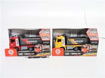 AST. AUTO wywrotka, św/dźw, 21 cm, 2 kol.,   kart.