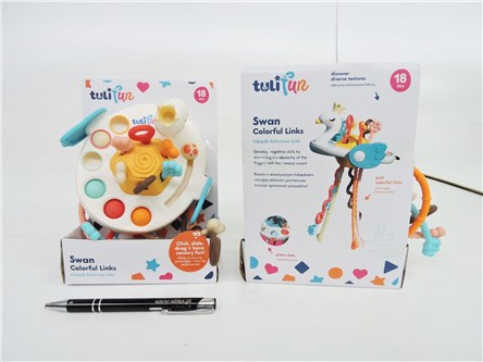 DUMEL Łabędź kolorowe linki,